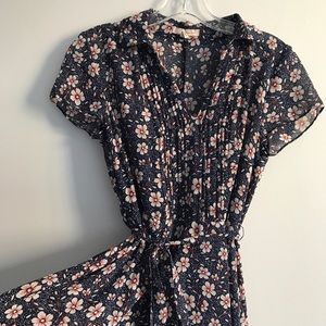 1960's Inspired Floral Dress